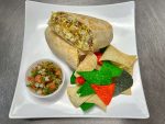Bacon Breakfast Burrito - Green Leaf Cafe